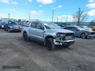 2019 Ford Ranger XL with VIN 1FTER4FHXKLB04657, listed as a IAAI auction lot 41692579 with 75,250 mi miles. Bid and sale history available at carsss.com. Image 1.