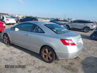 2008 Honda Civic Cpe LX with VIN 2HGFG126X8H549596, listed as a IAAI auction lot 41944130 with 116,336 mi miles. Bid and sale history available at carsss.com. Image 3.