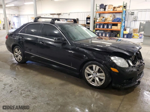 2011 Mercedes-Benz E-Class E 350 Luxury BlueTEC with VIN WDDHF2EB9BA501141, listed as a Copart auction lot 46609615 with 148,920 mi miles and Salvage Title. Bid and sale history available at carsss.com. Image 4.