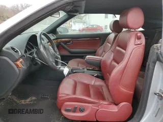 2003 Audi A4 3.0L with VIN WAUAT48H93K014420, listed as a Copart auction lot 43073325 with 98,421 mi miles and Salvage Title. Bid and sale history available at carsss.com. Image 7.