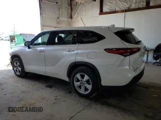 2021 Toyota Highlander L with VIN 5TDBZRBHXMS532381, listed as a Copart auction lot 52785915 with 79,220 mi miles and Salvage title. Bid and sale history available at DreamBid. Image 2.