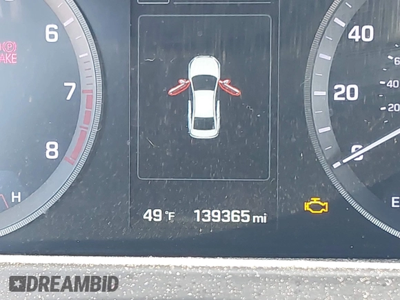 2015 Hyundai Sonata Limited with VIN 5NPE34AF2FH055617, listed as a IAAI auction lot 41977619 with 139,365 mi miles and . Bid and sale history available at carsss.com. Image 16.