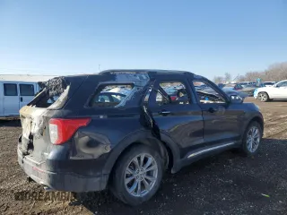 2020 Ford Explorer Limited with VIN 1FMSK8FH8LGA06215, listed as a Copart auction lot 42633995 with 0 mi miles and Non Repairable. Bid and sale history available at carsss.com. Image 3.