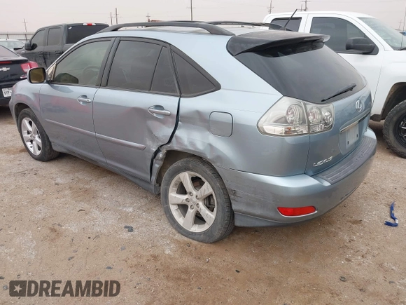 2004 Lexus RX 330 with VIN JTJGA31U640032582, listed as a IAAI auction lot 41704774 with 332,470 mi miles and . Bid and sale history available at carsss.com. Image 3.