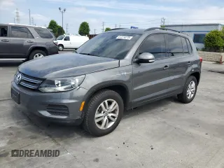 2017 Volkswagen Tiguan S with VIN WVGAV7AX3HK025674, listed as a Copart auction lot 61274275 with 64,681 mi miles and Salvage title. Bid and sale history available at DreamBid. Image 1.