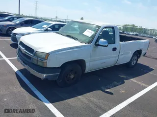2004 Chevrolet Silverado 1500 Work Truck with VIN 1GCEC14X24Z194557, listed as a IAAI auction lot 42002678 with 116,877 mi miles. Bid and sale history available at carsss.com. Image 2.