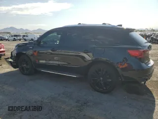 2019 Acura MDX Technology with VIN 5J8YD4H05KL011873, listed as a Copart auction lot 60115525 with 47,025 mi miles and Salvage title. Bid and sale history available at DreamBid. Image 2.