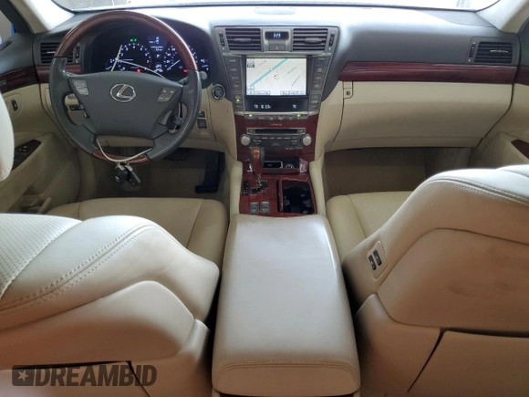 2012 Lexus LS 460 L z VIN JTHDL5EF4C5004349, wystawiony jako Copart lot #47106565 z przebiegiem 81 016 mil mil oraz Szkoda całkowita • Salvage title. Historia ofert i sprzedaży dostępna na DreamBid. Obrazek 8.