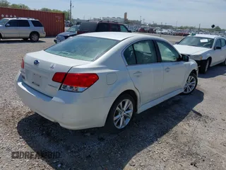 2013 Subaru Legacy Premium with VIN 4S3BMBC67D3047992, listed as a IAAI auction lot 41809932 with 180,705 mi miles and . Bid and sale history available at carsss.com. Image 4.