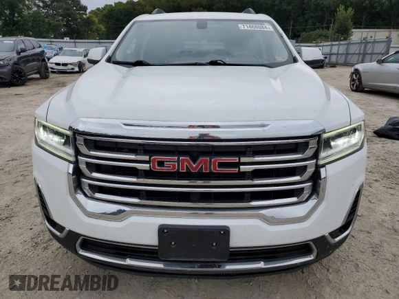 2020 GMC Acadia SLT with VIN 1GKKNML44LZ202439, listed as a Copart auction lot 71468084 with 100,574 mi miles and Salvage Title. Bid and sale history available at DreamBid. Image 5.