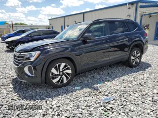 2025 Volkswagen Atlas SE z VIN 1V2WR2CA7SC500575, wystawiony jako Copart lot #56872915 z przebiegiem 10 739 mil mil oraz Szkoda całkowita • Salvage title. Historia ofert i sprzedaży dostępna na DreamBid. Obrazek 1.