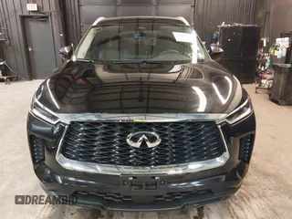 2025 Infiniti QX60 Luxe with VIN 5N1AL1FS8SC347471, listed as a IAAI auction lot 42505447 with 2,706 mi miles and . Bid and sale history available at DreamBid. Image 13.