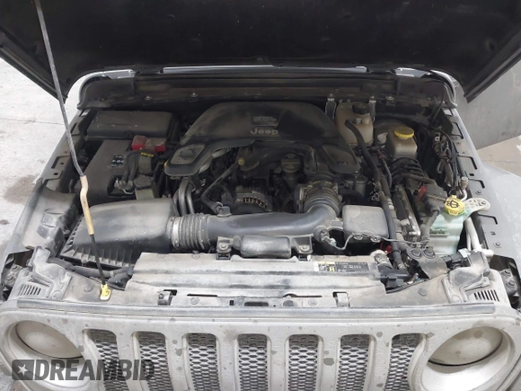 2019 Jeep Wrangler Unlimited Sahara with VIN 1C4HJXEG9KW656454, listed as a IAAI auction lot 41648236 with 75,403 mi miles and . Bid and sale history available at DreamBid. Image 10.