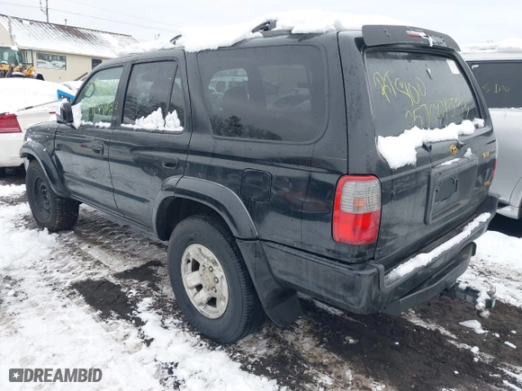 2000 Toyota 4Runner SR5 with VIN JT3HN86R6Y0265160, listed as a IAAI auction lot 41570954 with 999,999 mi miles. Bid and sale history available at carsss.com. Image 3.