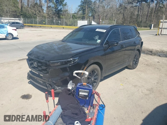 2024 Honda CR-V Sport-L with VIN 7FARS5H84RE038150, listed as a Copart auction lot 48692645 with 36,132 mi miles and Salvage Title. Bid and sale history available at DreamBid. Image 1.