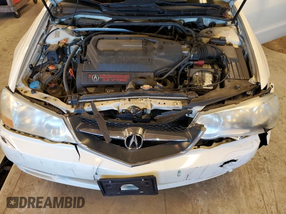 2003 Acura TL Type S with VIN 19UUA56853A062163, listed as a Copart auction lot 46407864 with 202,351 mi miles and Salvage Title. Bid and sale history available at carsss.com. Image 11.