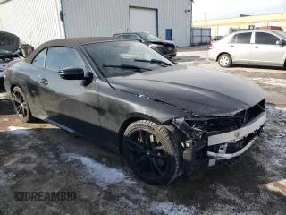 2024 BMW 4 Series 430i xDrive with VIN WBA43AT03RCN24181, listed as a Copart auction lot 88726365 with 0 mi miles and Salvage Title. Bid and sale history available at carsss.com. Image 4.