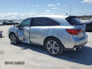 2018 Acura MDX Technology z VIN 5J8YD3H54JL001100, wystawiony jako Copart lot #54746845 z przebiegiem Nie podano mil oraz Szkoda całkowita • Salvage title. Historia ofert i sprzedaży dostępna na DreamBid. Obrazek 2.