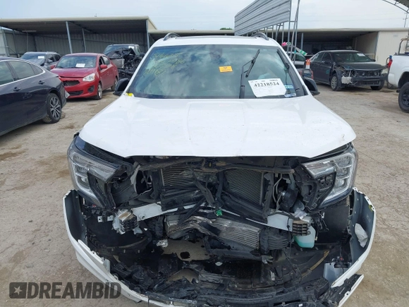 2022 GMC Terrain AT4 with VIN 3GKALYEV4NL250578, listed as a IAAI auction lot 42218524 with 24,680 mi miles and . Bid and sale history available at DreamBid. Image 12.