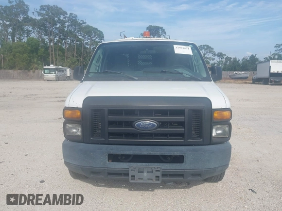 2012 Ford Econoline Cargo Commercial with VIN 1FTNE2EL2CDB10454, listed as a IAAI auction lot 41992574 with 210,118 mi miles and . Bid and sale history available at DreamBid. Image 12.
