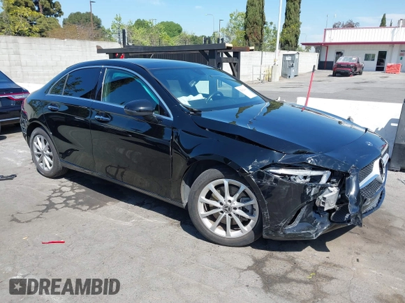 2019 Mercedes-Benz A 220 with VIN WDD3G4EB5KW025296, listed as a IAAI auction lot 42021643 with 63,334 mi miles and . Bid and sale history available at DreamBid. Image 1.