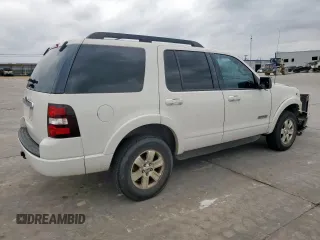 2008 Ford Explorer XLT with VIN 1FMEU63E08UA33875, listed as a Copart auction lot 54851655 with 166,968 mi miles and Salvage title. Bid and sale history available at DreamBid. Image 3.