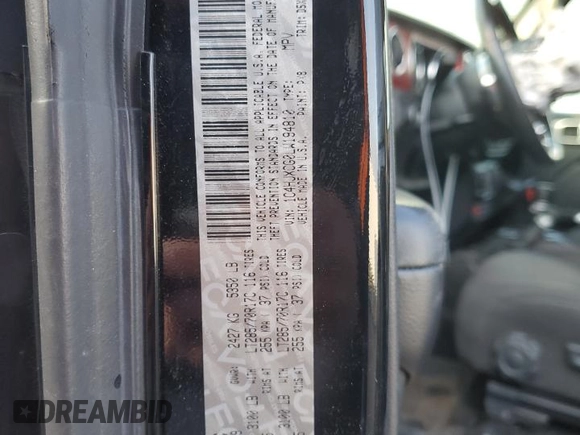 2020 Jeep Wrangler Rubicon с VIN 1C4HJXCG0LW194810, выставлен на аукционе Copart как лот 87317364 с пробегом 49 836 миль миль и Списание • Salvage title. История ставок и продаж доступна на DreamBid. Изображение 12.