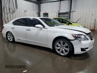 2012 Lexus LS with VIN JTHDU1EF3C5015073, listed as a Copart auction lot 76072614 with 94,363 mi miles and Salvage title. Bid and sale history available at DreamBid. Image 4.