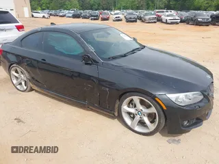 2013 BMW 3 Series 335i with VIN WBAKG7C58DE263413, listed as a IAAI auction lot 41980840 with 60,497 mi miles and . Bid and sale history available at DreamBid. Image 1.