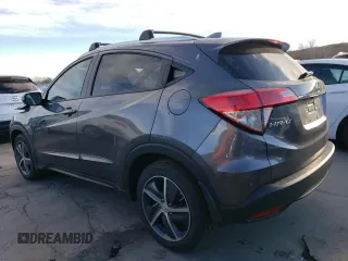 2022 Honda HR-V EX-L with VIN 3CZRU6H72NM743368, listed as a Copart auction lot 86986014 with 19,886 mi miles and Salvage Title. Bid and sale history available at carsss.com. Image 2.