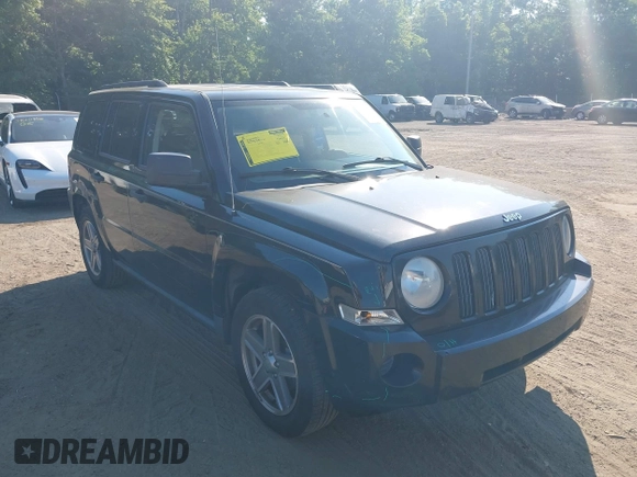 2007 Jeep Patriot Sport with VIN 1J8FT28W77D363302, listed as a IAAI auction lot 41155420 with 120,106 mi miles and . Bid and sale history available at DreamBid. Image 1.