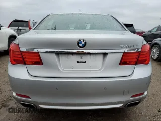 2012 BMW 7 Series 740Li with VIN WBAKB4C5XCC575479, listed as a Copart auction lot 86714504 with 58,585 mi miles and Salvage Title. Bid and sale history available at carsss.com. Image 6.