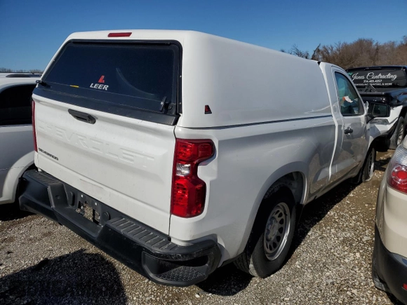 2023 Chevrolet Silverado 1500 Work Truck with VIN 3GCNAAEK8PG363235, listed as a Copart auction lot 46719905 with 88,360 mi miles and Clean Title. Bid and sale history available at carsss.com. Image 3.