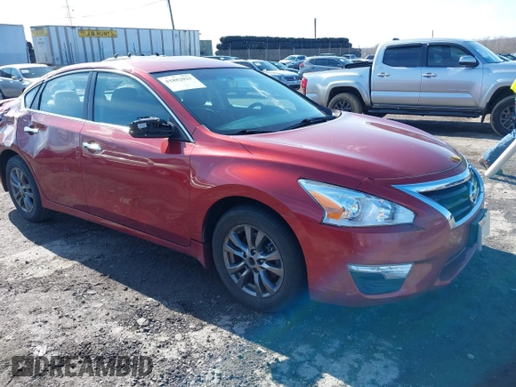 2015 Nissan Altima 2.5 S with VIN 1N4AL3AP6FC471897, listed as a IAAI auction lot 41882021 with 120,948 mi miles. Bid and sale history available at carsss.com. Image 1.