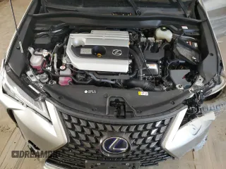 2022 Lexus UX 250h with VIN JTHX9JBH3N2058322, listed as a Copart auction lot 61646505 with 46,297 mi miles and Salvage title. Bid and sale history available at DreamBid. Image 12.
