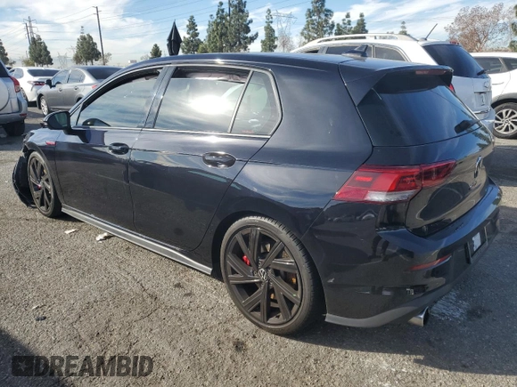 2022 Volkswagen Golf GTI SE with VIN WVW487CD9NW188488, listed as a Copart auction lot 43479685 with 25,007 mi miles and Salvage Title. Bid and sale history available at carsss.com. Image 2.