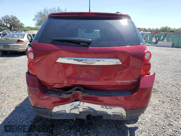 2014 Chevrolet Equinox LTZ with VIN 2GNALDEKXE6101128, listed as a Copart auction lot 49410545 with 0 mi miles and Salvage Title. Bid and sale history available at carsss.com. Image 6.
