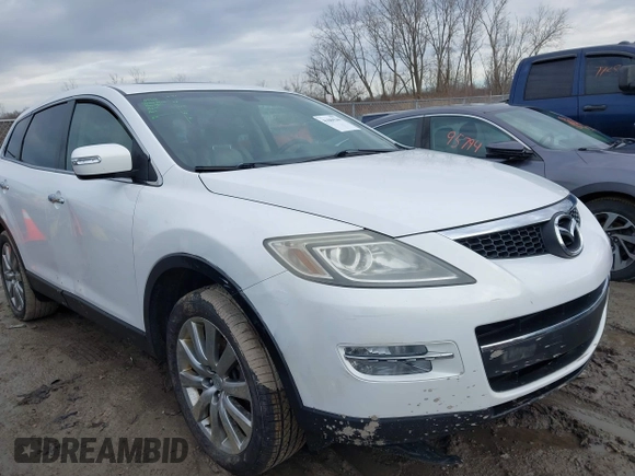 2009 Mazda CX-9 Touring with VIN JM3TB38A190174041, listed as a IAAI auction lot 41684244 with 157,140 mi miles. Bid and sale history available at carsss.com. Image 1.