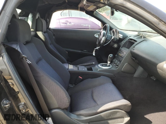 2004 Nissan 350Z Enthusiast with VIN JN1AZ36D44T110210, listed as a Copart auction lot 63060574 with 87,592 mi miles and Salvage Title. Bid and sale history available at carsss.com. Image 10.