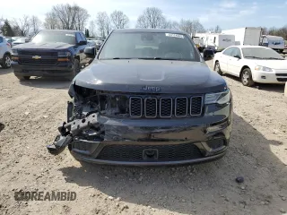 2018 Jeep Grand Cherokee High Altitude with VIN 1C4RJFCT9JC120215, listed as a Copart auction lot 54124305 with 81,203 mi miles and Clean title. Bid and sale history available at DreamBid. Image 5.