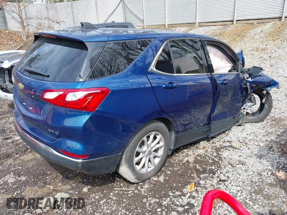 2019 Chevrolet Equinox LT with VIN 3GNAXTEV9KL386596, listed as a IAAI auction lot 41953109 with Not Provided miles and . Bid and sale history available at DreamBid. Image 4.