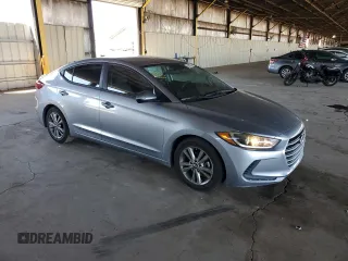 2017 Hyundai Elantra Limited with VIN 5NPD84LF0HH141215, listed as a Copart auction lot 53906375 with 101,141 mi miles and Salvage Title. Bid and sale history available at DreamBid. Image 4.