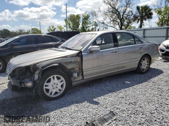 2003 Mercedes-Benz S 430 z VIN WDBNG70J93A351831, wystawiony jako Copart lot #52706965 z przebiegiem Nie podano mil oraz Nie do naprawy • Non repairable. Historia ofert i sprzedaży dostępna na DreamBid. Obrazek 1.