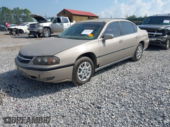 2002 Chevrolet Impala z VIN 2G1WF52E429383814, wystawiony jako IAAI lot #42578751 z przebiegiem 145 753 mil mil oraz . Historia ofert i sprzedaży dostępna na DreamBid. Obrazek 2.