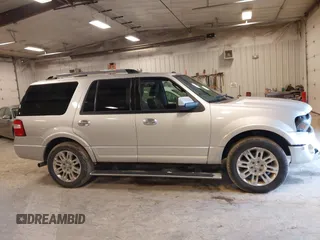 2013 Ford Expedition Limited with VIN 1FMJU2A59DEF02427, listed as a IAAI auction lot 42332345 with 165,314 mi miles and . Bid and sale history available at DreamBid. Image 13.