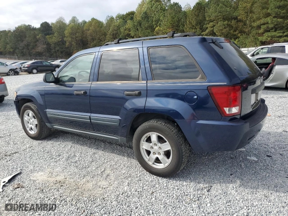 2005 Jeep Grand Cherokee Laredo with VIN 1J4HS48N75C724594, listed as a Copart auction lot 77941094 with 0 mi miles and Salvage Title. Bid and sale history available at carsss.com. Image 2.