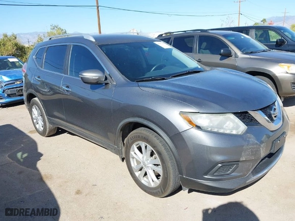 2015 Nissan Rogue S with VIN KNMAT2MT3FP560106, listed as a IAAI auction lot 41977481 with 125,995 mi miles. Bid and sale history available at carsss.com. Image 1.