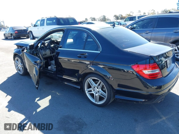 2013 Mercedes-Benz C 350 Sport with VIN WDDGF5HB7DR300772, listed as a IAAI auction lot 41699268 with 119,982 mi miles and . Bid and sale history available at DreamBid. Image 3.