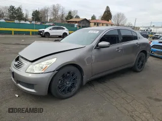 2009 Infiniti G37 Sedan x with VIN JNKCV61FX9M361051, listed as a Copart auction lot 50750295 with 107,692 mi miles and Salvage Title. Bid and sale history available at carsss.com. Image 1.