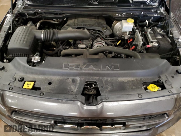 2021 Ram 1500 Big Horn with VIN 1C6SRFBT8MN614917, listed as a Copart auction lot 88296005 with 56,179 mi miles and Clean Title. Bid and sale history available at carsss.com. Image 12.